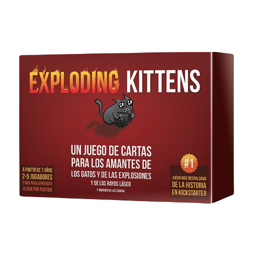 Caja de Exploding Kittens en español