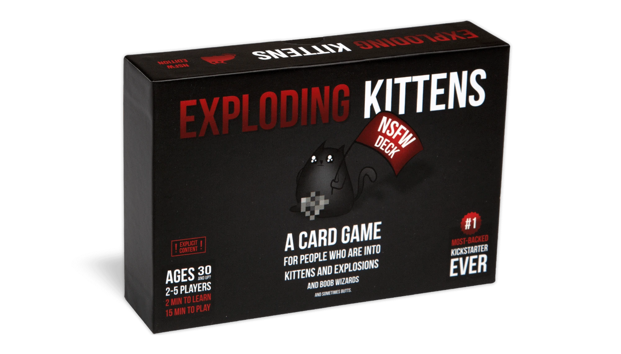 Caja de Exploding Kittens Edición NSFW