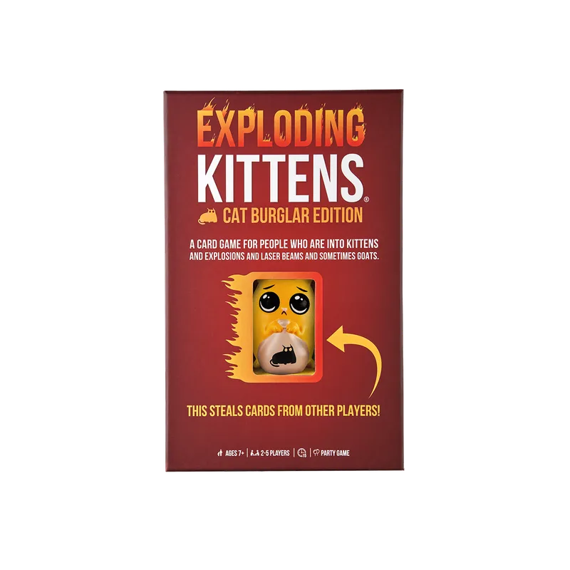 Caja de Exploding Kittens: Cat Burglar