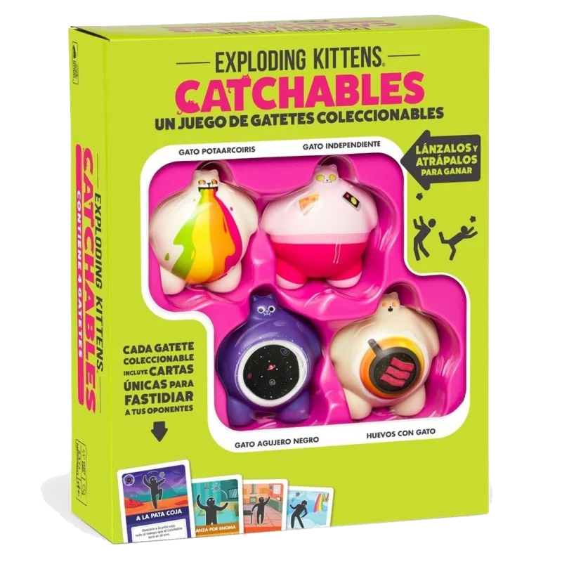 Caja de Exploding Kittens: Catchables