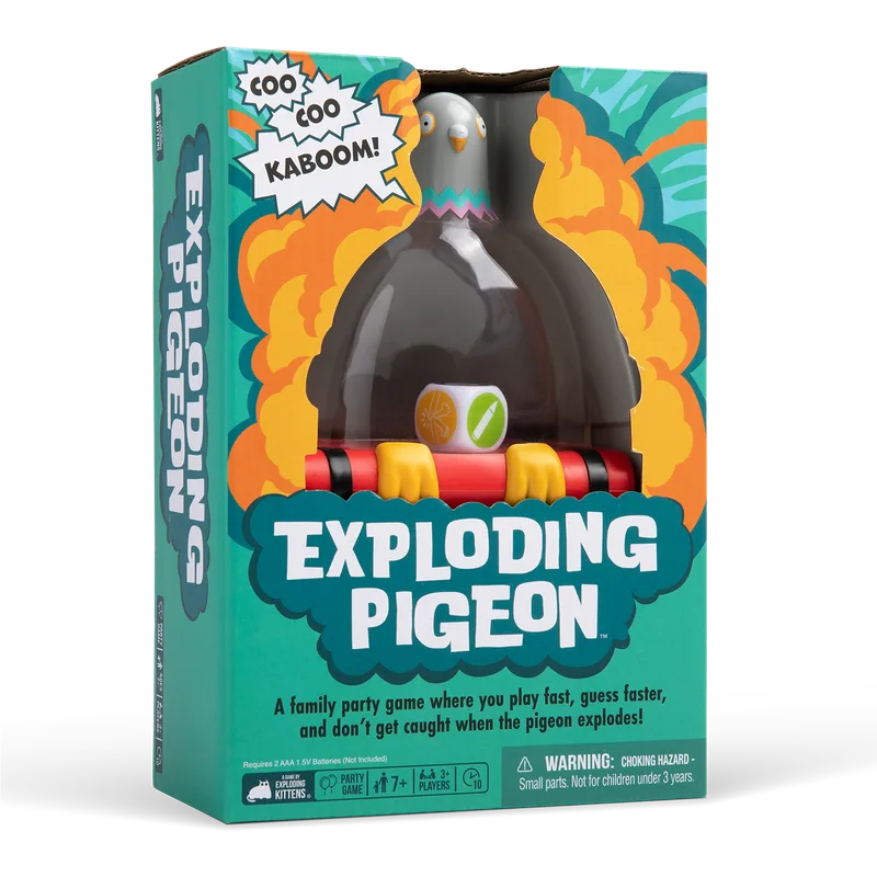 Caja de Exploding Pigeon