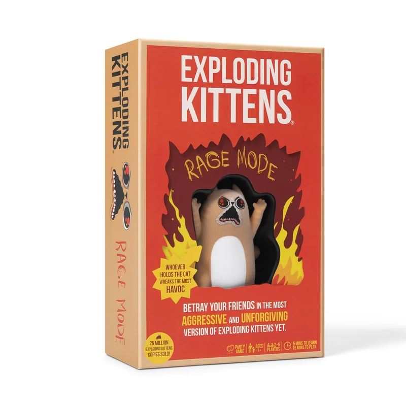 Caja de Exploding Kittens: Rage Mode