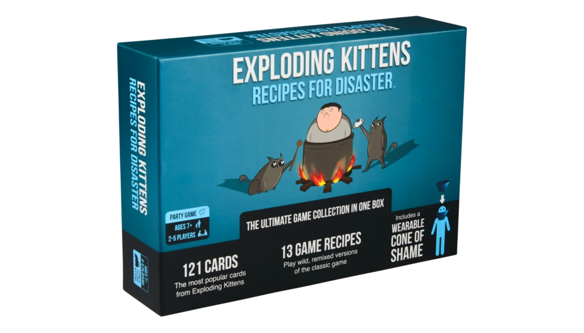 Caja de Exploding Kittens: Recipes for Disaster